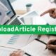 UploadArticle Register